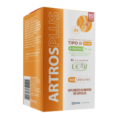 Colágeno Tipo2 UC-II 40mg+Cúrcuma 90 cápsulas - Artros Plus
