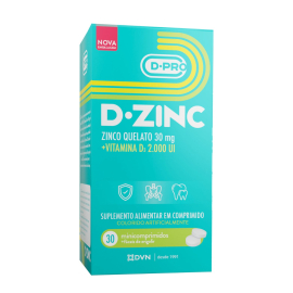 Vitamina D 2.000UI + Zinco 30mg com 30 Unidades - D.Zinc